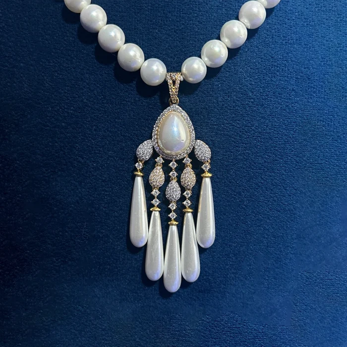 Opulent Aura Pearl Mala - Image 3