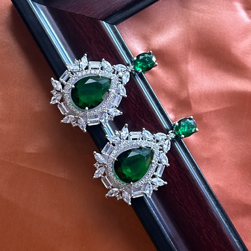 Midnight Aura Chandelier Drops-green-2 Midnight Aura Chandelier Drops - Image 1