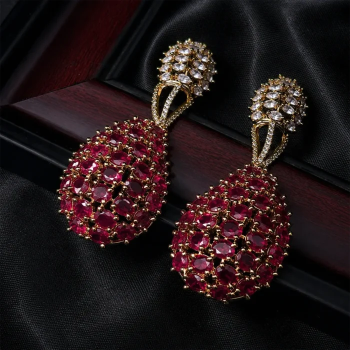 Verdant Dewdrop Elixir Earrings - Image 3