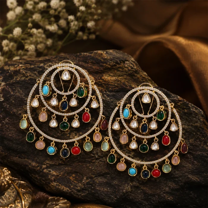 Rajsi Raaga Earrings - Image 2